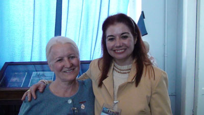 Dra. Selma e pesquisadora Kumaris(Rússia)
